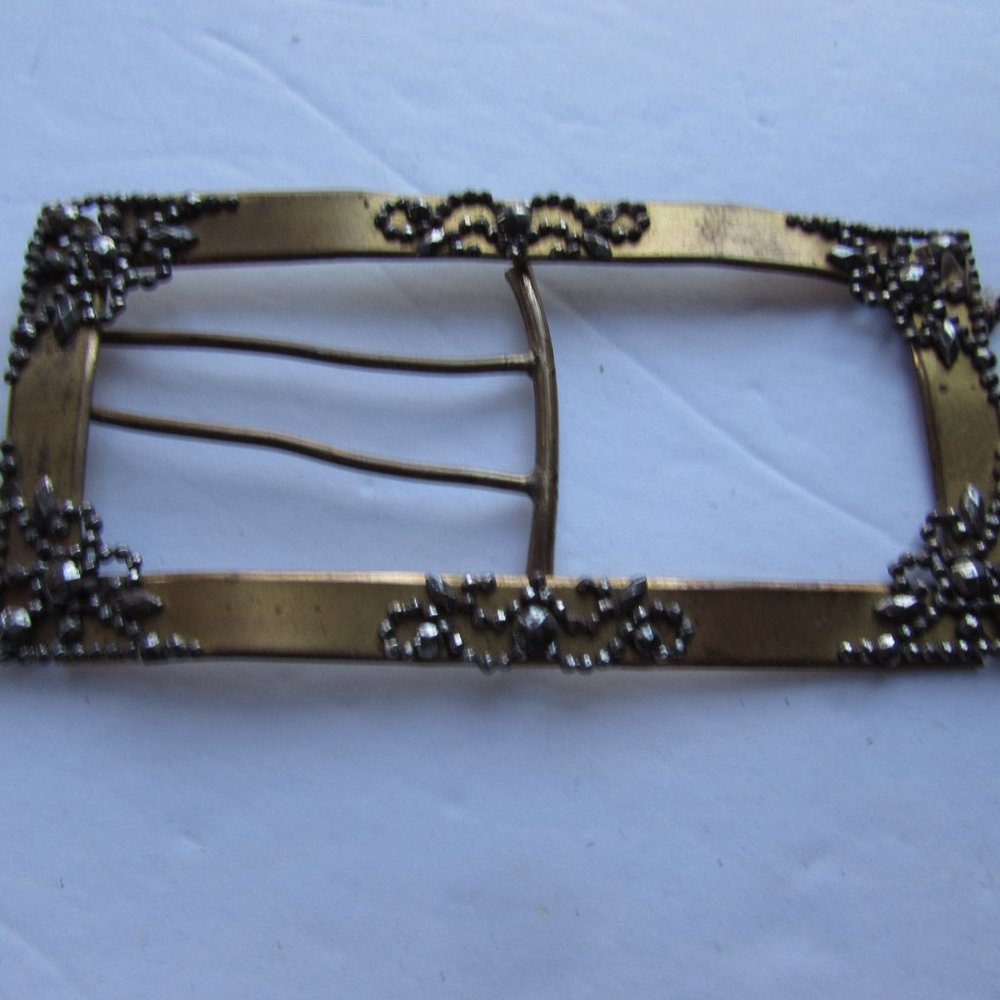Early 20th Century Sash Buckle Marcasite Decoration - Picture 2 of 7